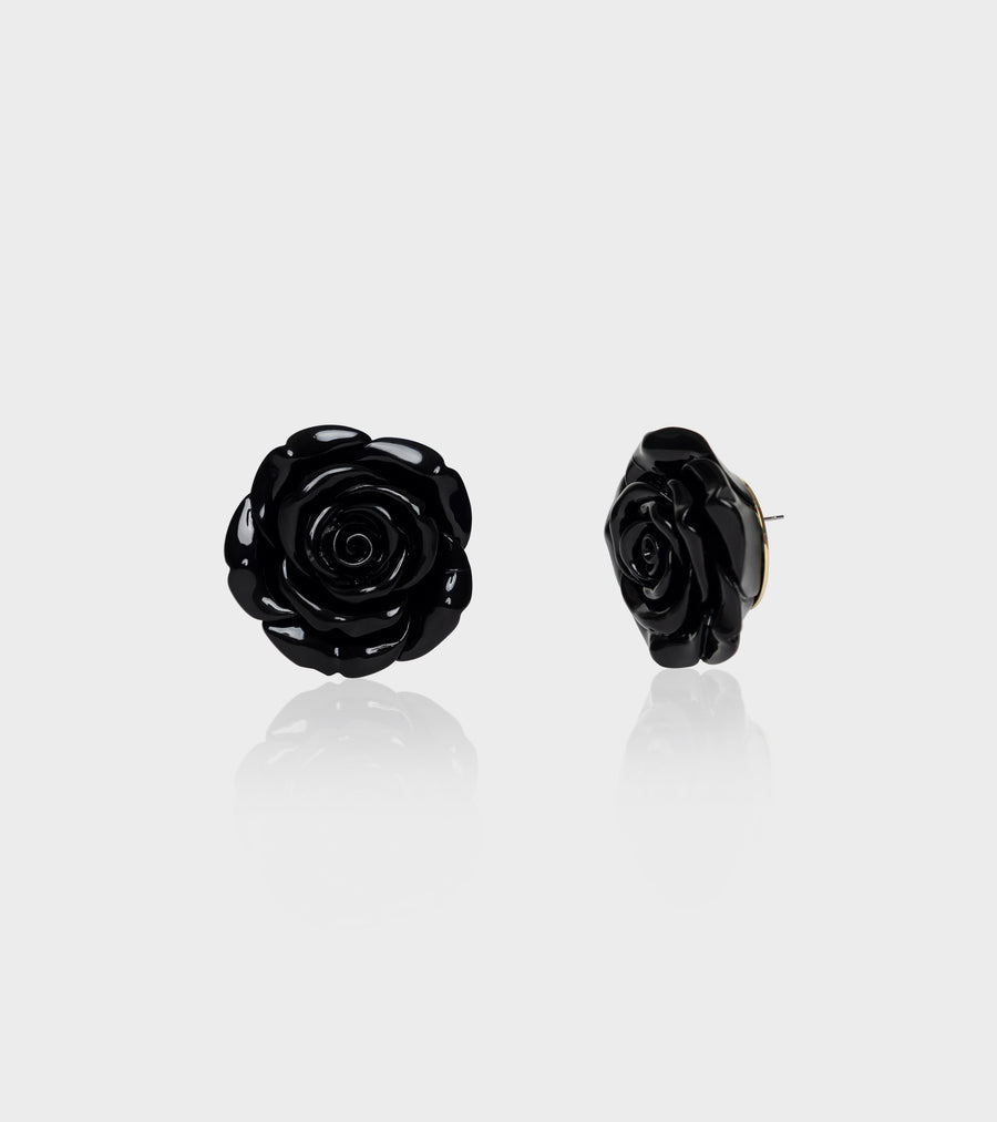 Rose Noire Earrings