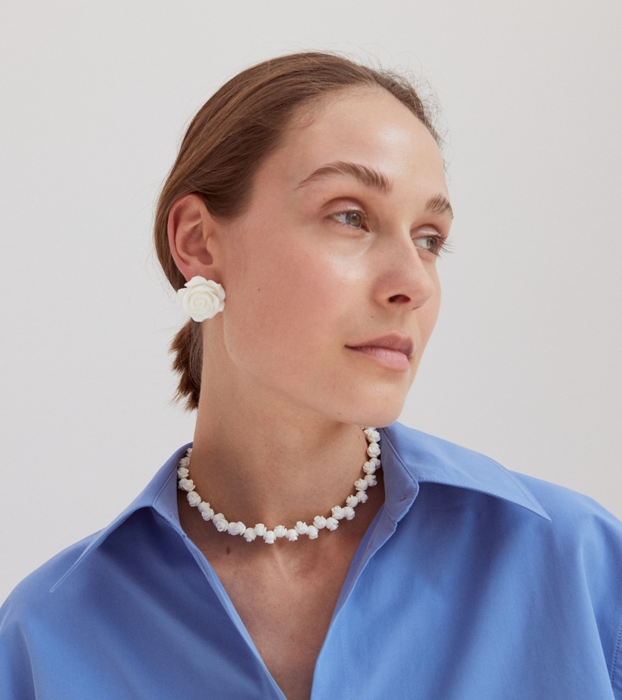 Blanche Fleur Choker