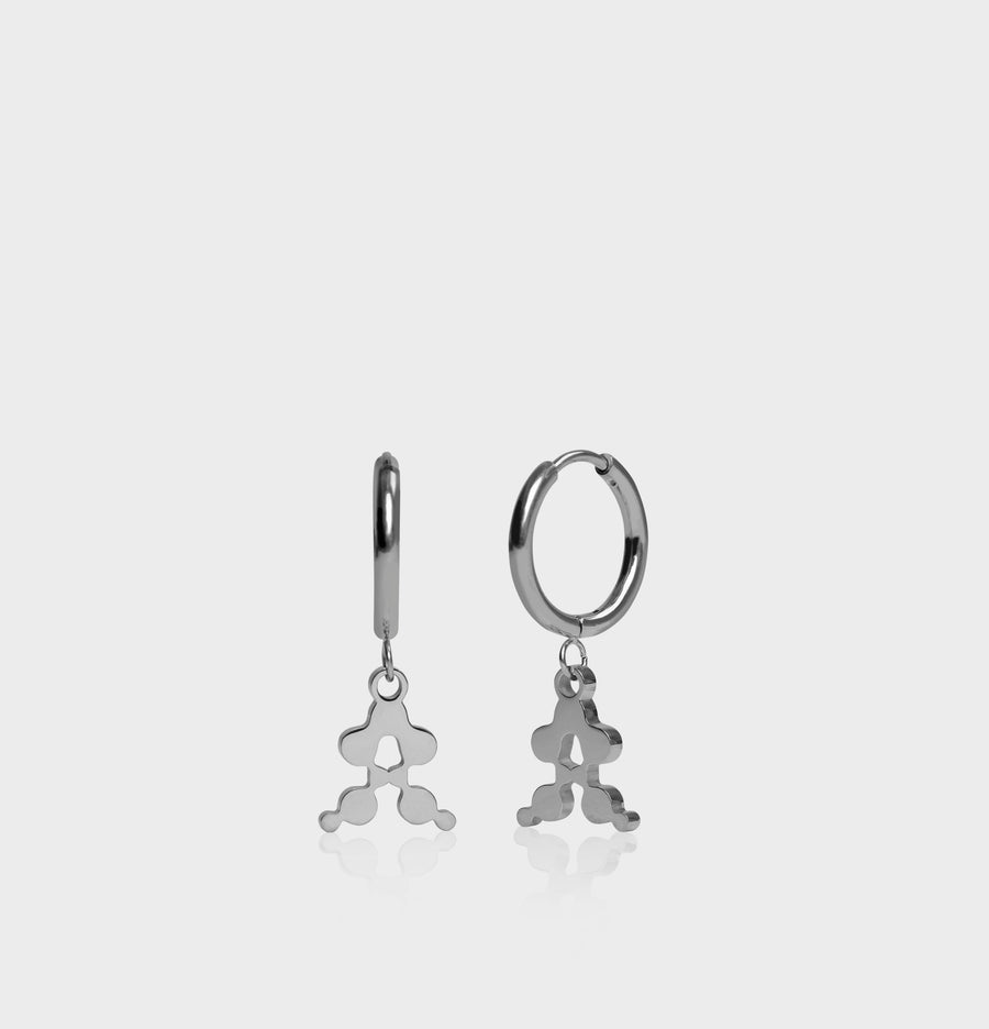 A Iconic Earrings Silver