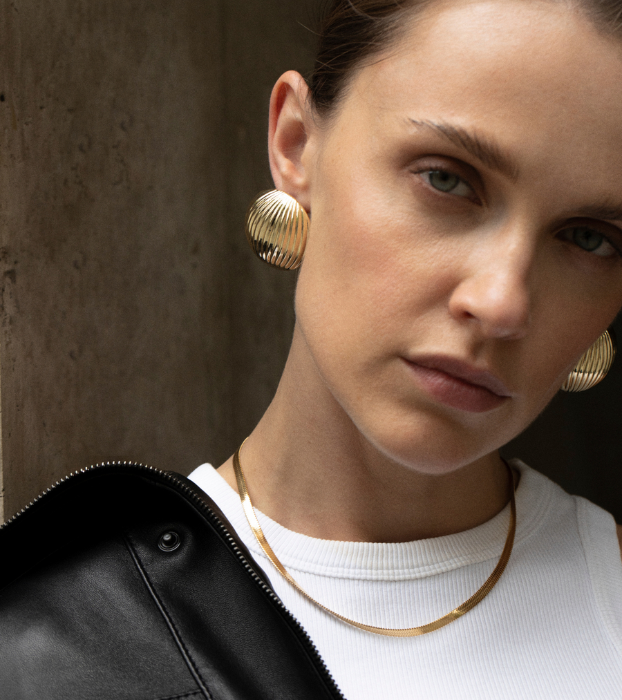 Valentine Gold Earrings