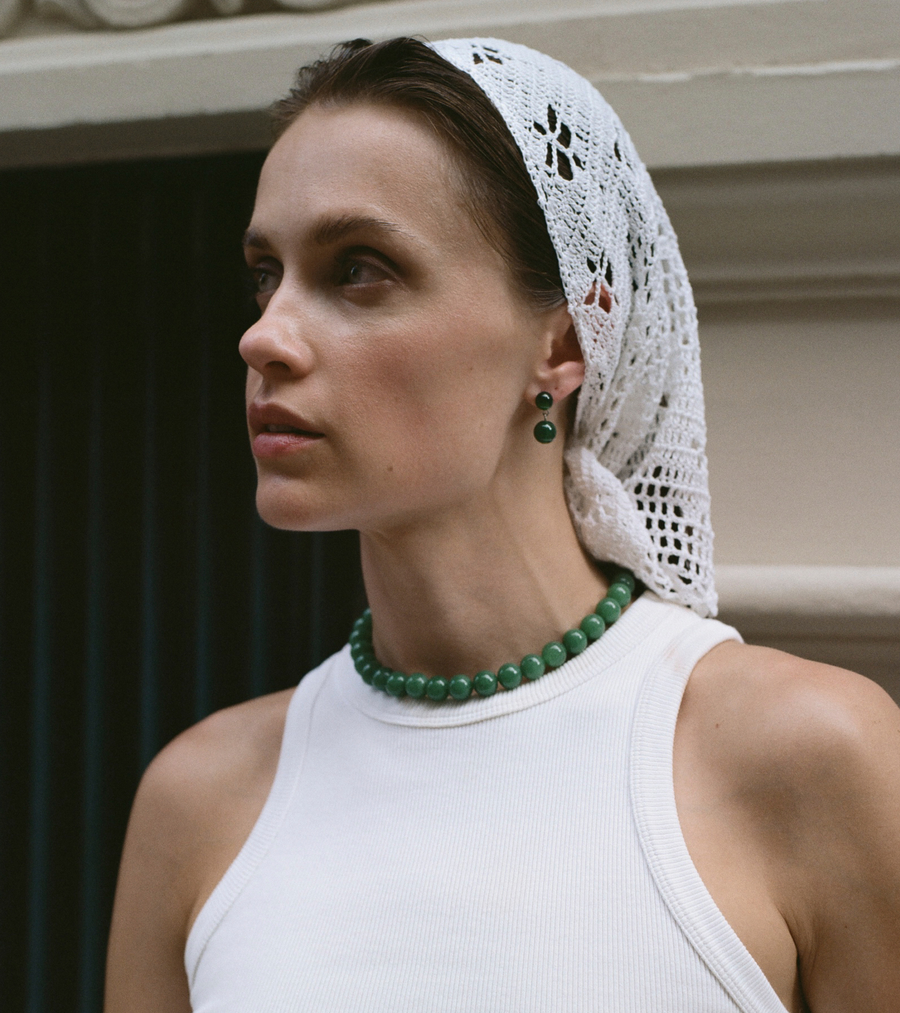 Siena Necklace in jade