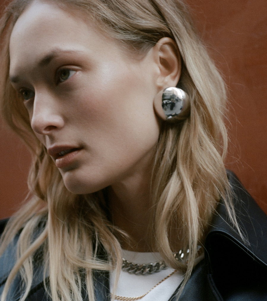 Lune Silver Earrings