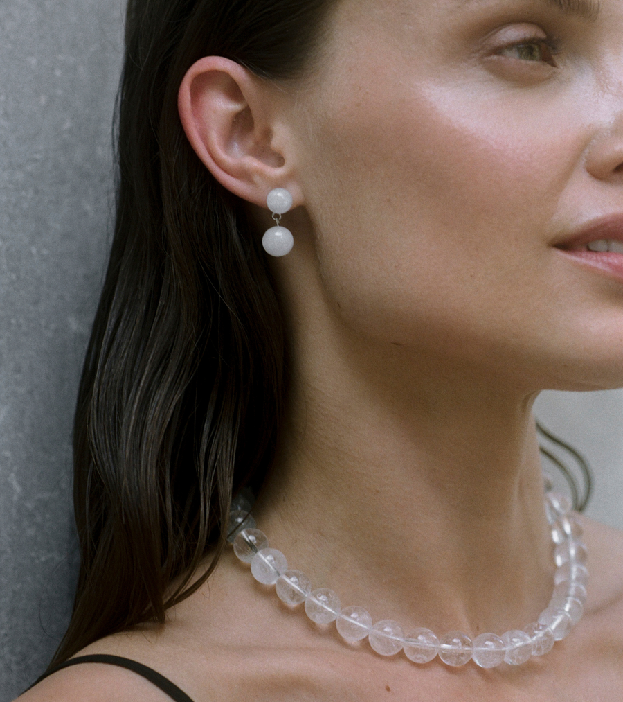 Siena Earrings in quartz