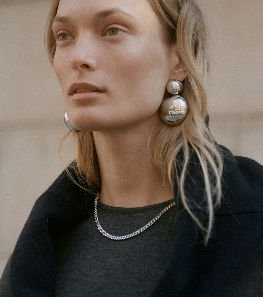 Sophie Silver Necklace Thin