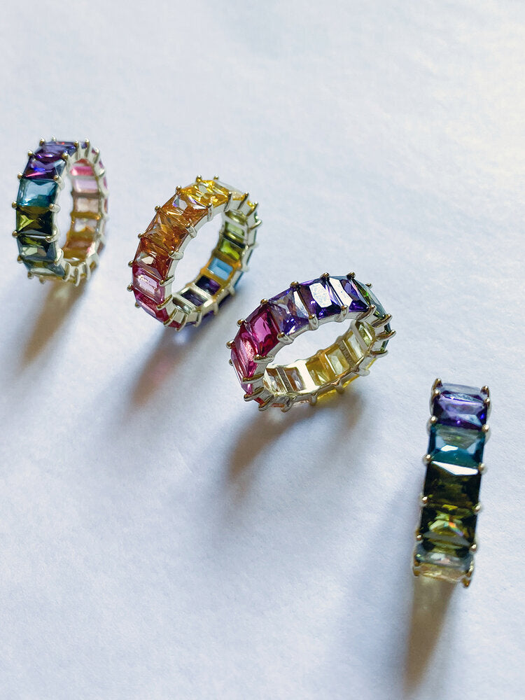 Sunset Ring Gold Plated
