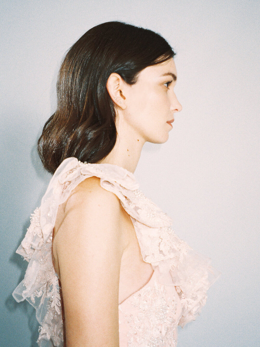 Marion Coral Pink Embellished
