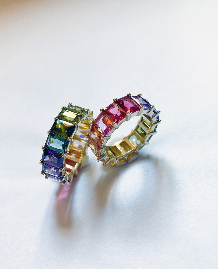 Sunset Ring Gold Plated